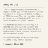 CDB capsules for anxiety