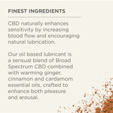 CBD natural lubricant