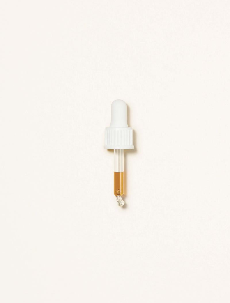CBD oil dropper