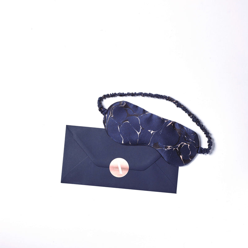 silk sleep mask with an envelope